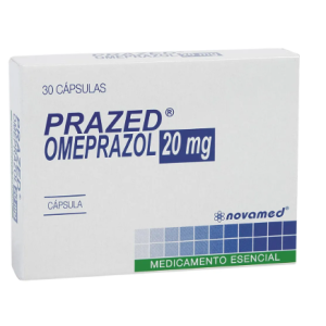 prazed 20 mg x 30 capsulas