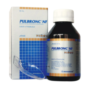 pulbronc NF jarabe niño sabor frambuesa Frasco x 90 ml