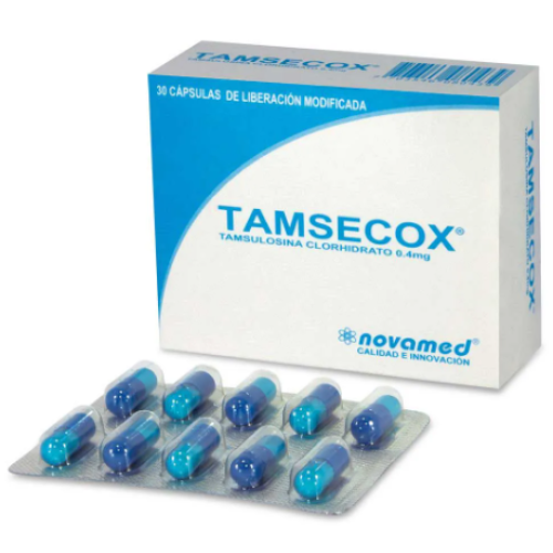 tamsecox 0.4 mg x 30 cápsulas