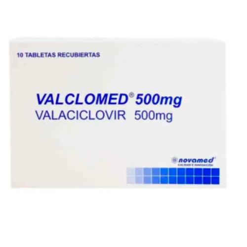 valclomed 500 mg x 10 tabletas recubiertas