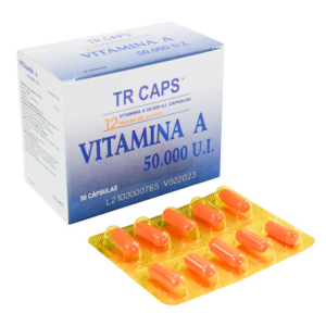 vitamina a 50.000 iu x 50 capsulas