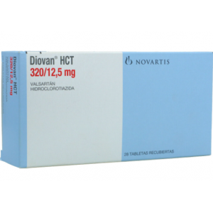 Diovan HCT 320 /12.5 Mg Caja X 28 Tabletas 