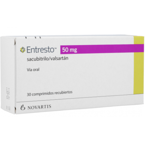 Entresto 50 Mg Caja X 30 Tabletas 