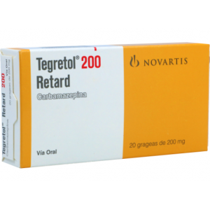 Tegretol Retard 200 Mg Caja X 20 Grageas 