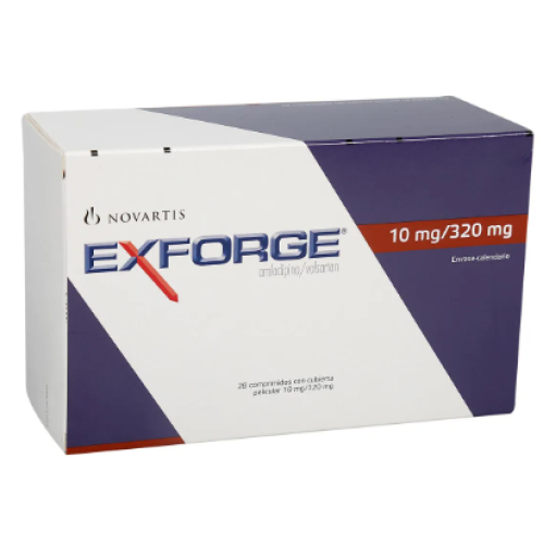 Exforge 10/320 Mg Caja X 28 comprimidos
