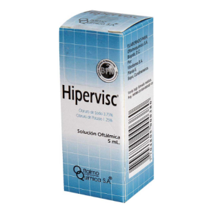 hipervisc solución oftálmica x 5 ml