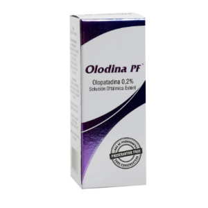 Olodina PF 0.2% solución oftálmica estéril Frasco X 5 Ml