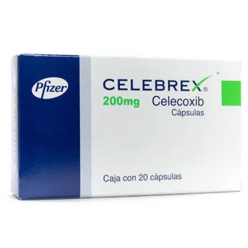 Celebrex 200 Mg Caja X 20 Cápsulas 