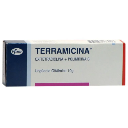 terramicina ungüento oftalmico x 10 gr