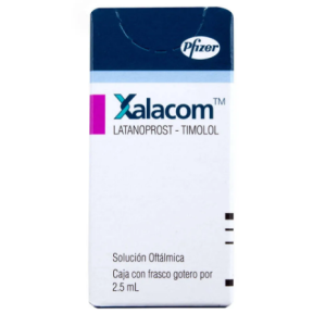 xalatan gotas oftalmicas 50 mg x 2.5 ml