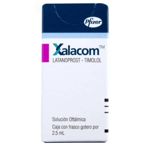 xalatan gotas oftalmicas 50 mg x 2.5 ml
