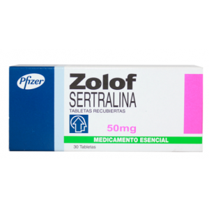 Zolof 50 Mg Caja X 30 Tabletas 