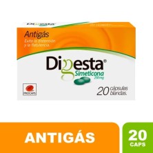Digesta 250 Mg Caja X 20 Cápsulas 