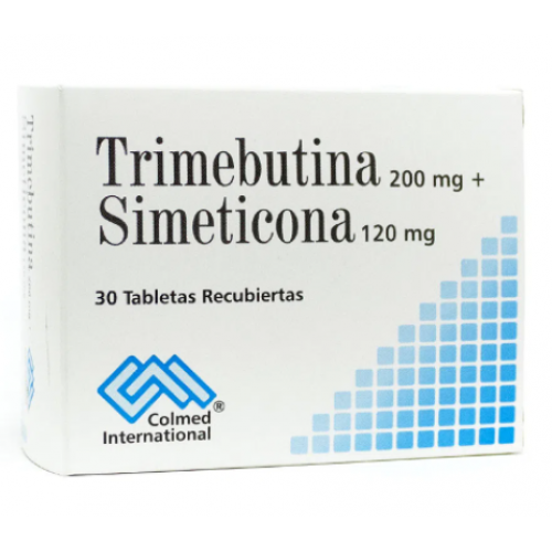 Trimebutina 200 Mg + Simeticona 120 Mg Colmed Caja X 30 Tabletas 