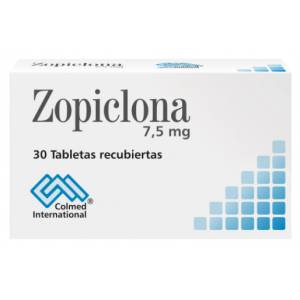 Zopiclona 7.5 Mg Colmed Caja X 30 Tabletas 