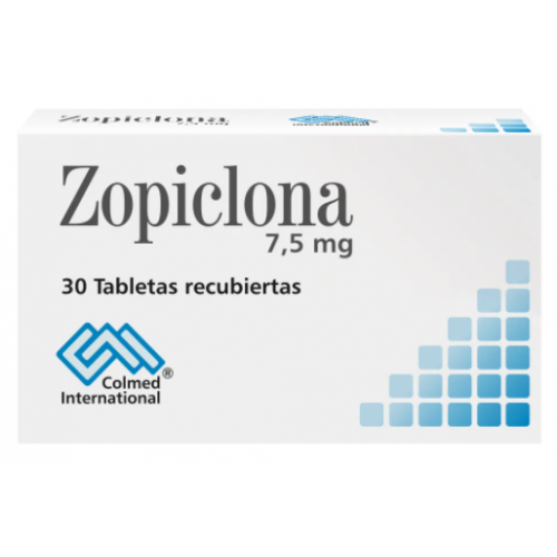 Zopiclona 7.5 Mg Colmed Caja X 30 Tabletas 