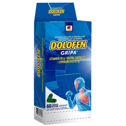 dolofen gripa x 60 capsulas