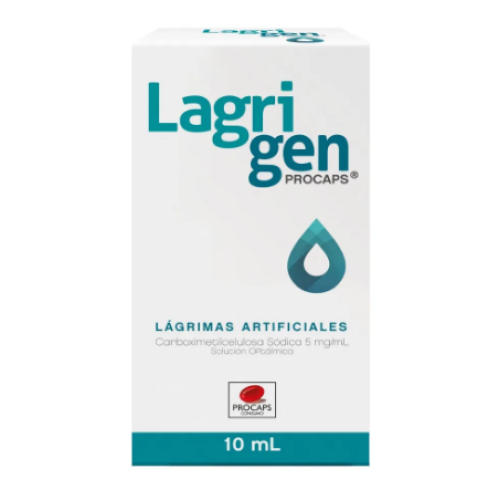 lagrigen solución oftálmica x 10 ml