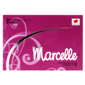 marcelle x 28 tabletas recubiertas