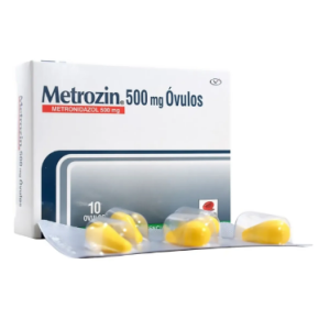 metrozin metronidazol 500 mg x 10 ovulos