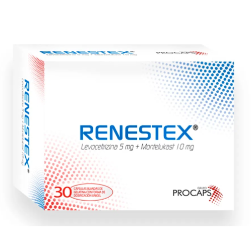 Renestex 5Mg/ 10Mg Caja X 30 Cápsulas