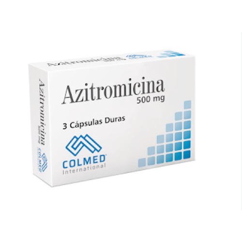 azitromicina 500 mg x 3 unidades