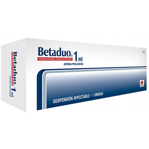 Betaduo suspención inyectable Caja X 1 Ampolla