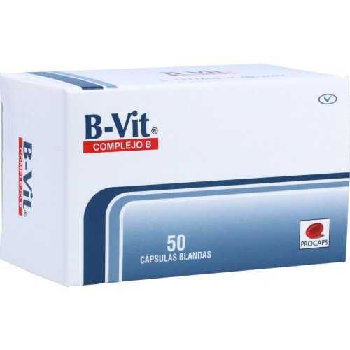 B-vit complejo B Caja X 50 Cápsulas 