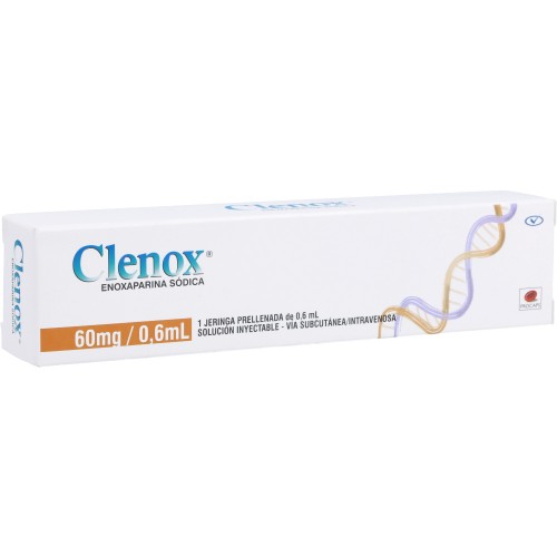 Clenox 60 Mg /0,6 Ml Caja X 1 Ampolla