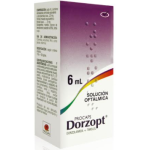 Dorzopt Solución oftálmica Frasco X 6 Ml