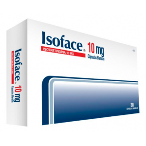 Isoface 10 Mg Caja X 30 cápsulas
