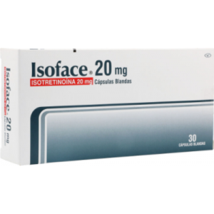 Isoface 20 Mg Caja X 30 cápsulas