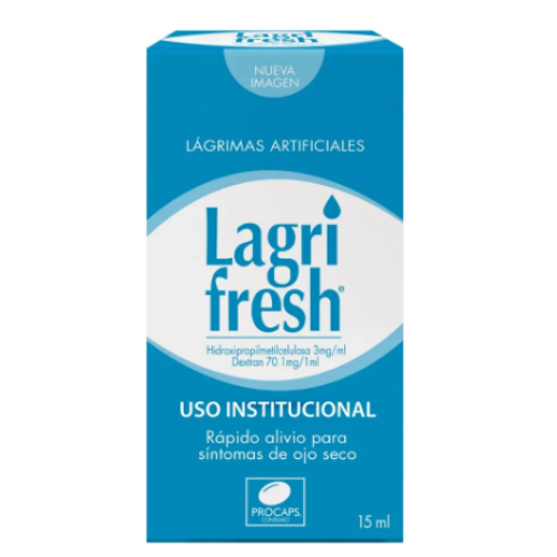 lagrifresh solucion oftalmica x 15 ml
