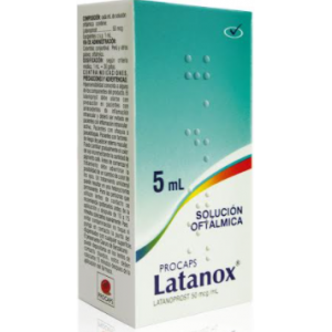 Latanox solución oftálmica Frasco X 5 Ml