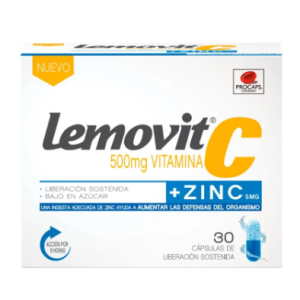 lemovit-c zinc x 30 cápsulas