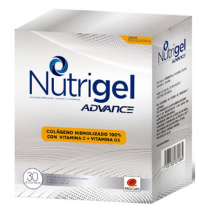 Nutrigel advance Mandarina Caja X 30 sobres