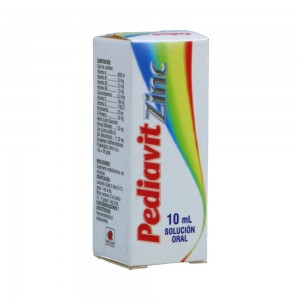Pediavit zinc solución oral Frasco 10 Ml
