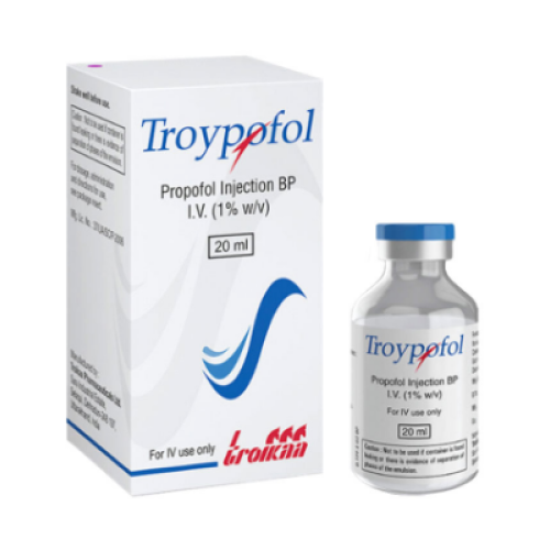 Propofol 1% emulsión inyectable Frasco X 20 Ml 