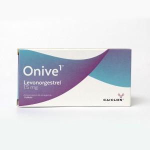 Onive-1 1.5 Mg  Anticonceptivo de Emergencia Caja X 1 Tableta 