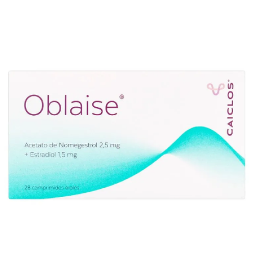 oblaise 2.5/1.5 mg caja x 28 comprimidos