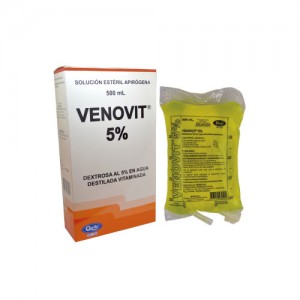 Venovit 5% Solución estéril Apirógena Bolsa X 500 Ml 