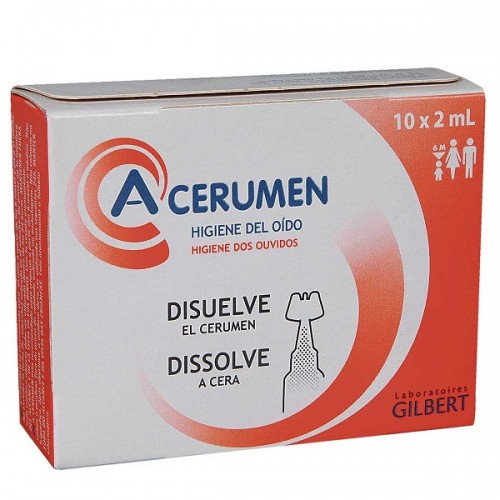 Acerumen Unidosis Caja X 10x2 Ml 