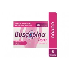 Buscapina Fem 20 Mg / 400 Mg  Caja X 6 Tabletas 