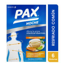 Pax Noche Panela Limón Caja X 6 Sobres