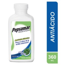 Pepsamar Suspensión Sabor Menta Frasco X 360 Ml 