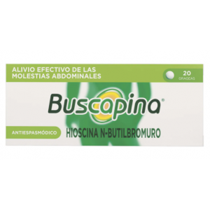 Buscapina Antiespasmódico Caja X 20 Tabletas 