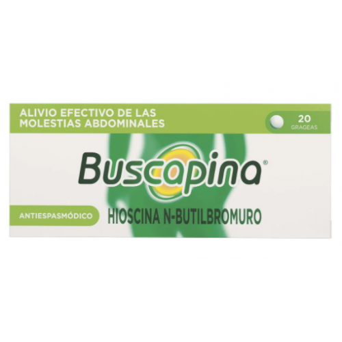 Buscapina Antiespasmódico Caja X 20 Tabletas 