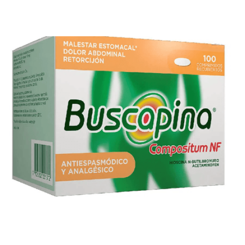 buscapina compositum NF 325mg x 100 tabletas