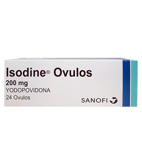 Isodine Ovulos 200 Mg Caja X 24 Ovulos 