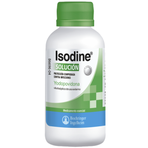 Isodine Solucion Antiseptico de Uso externo Frasco X 120 Ml 